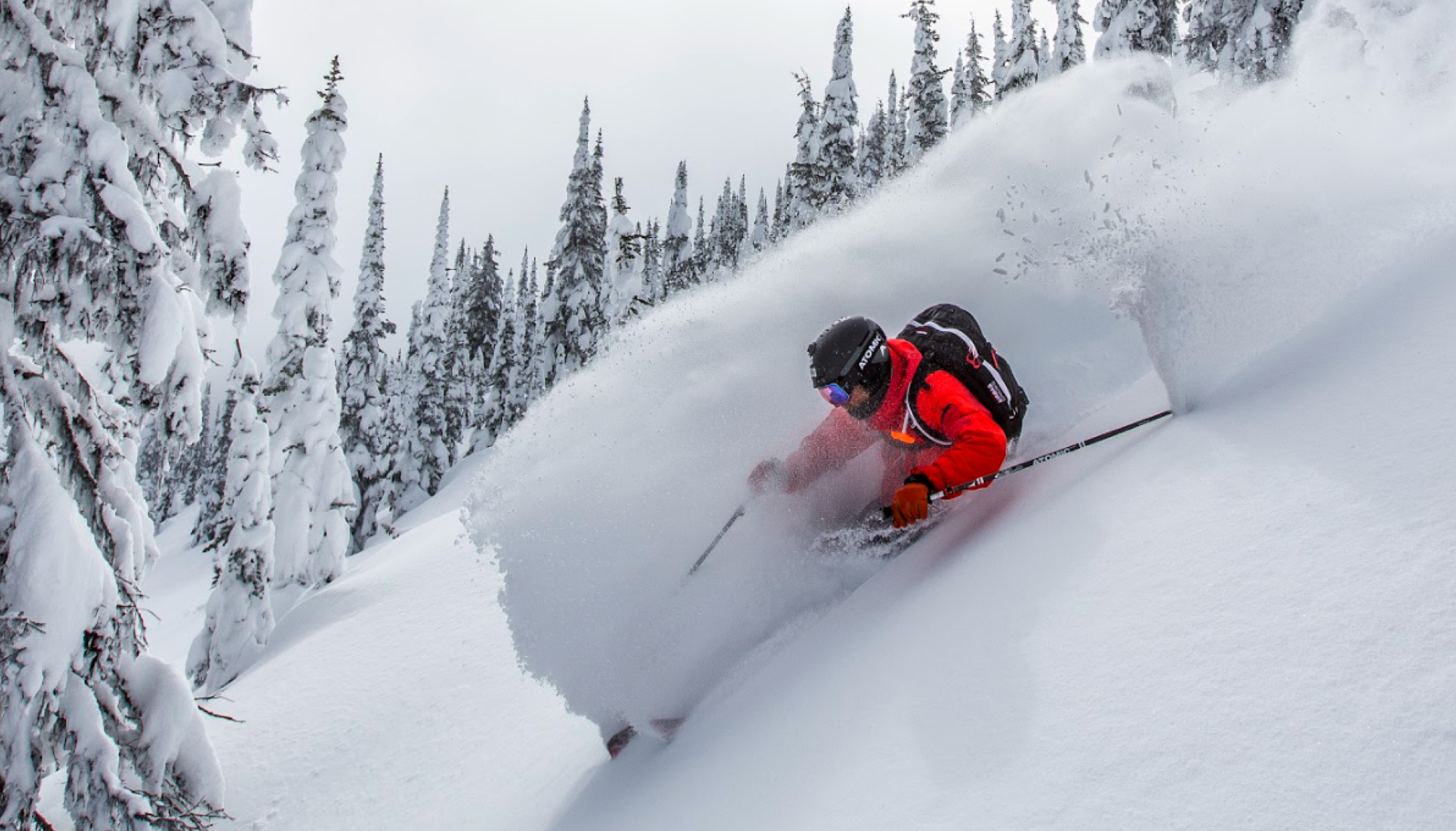 Some of the best powder skiing in the world at Stellar Heliskiing.